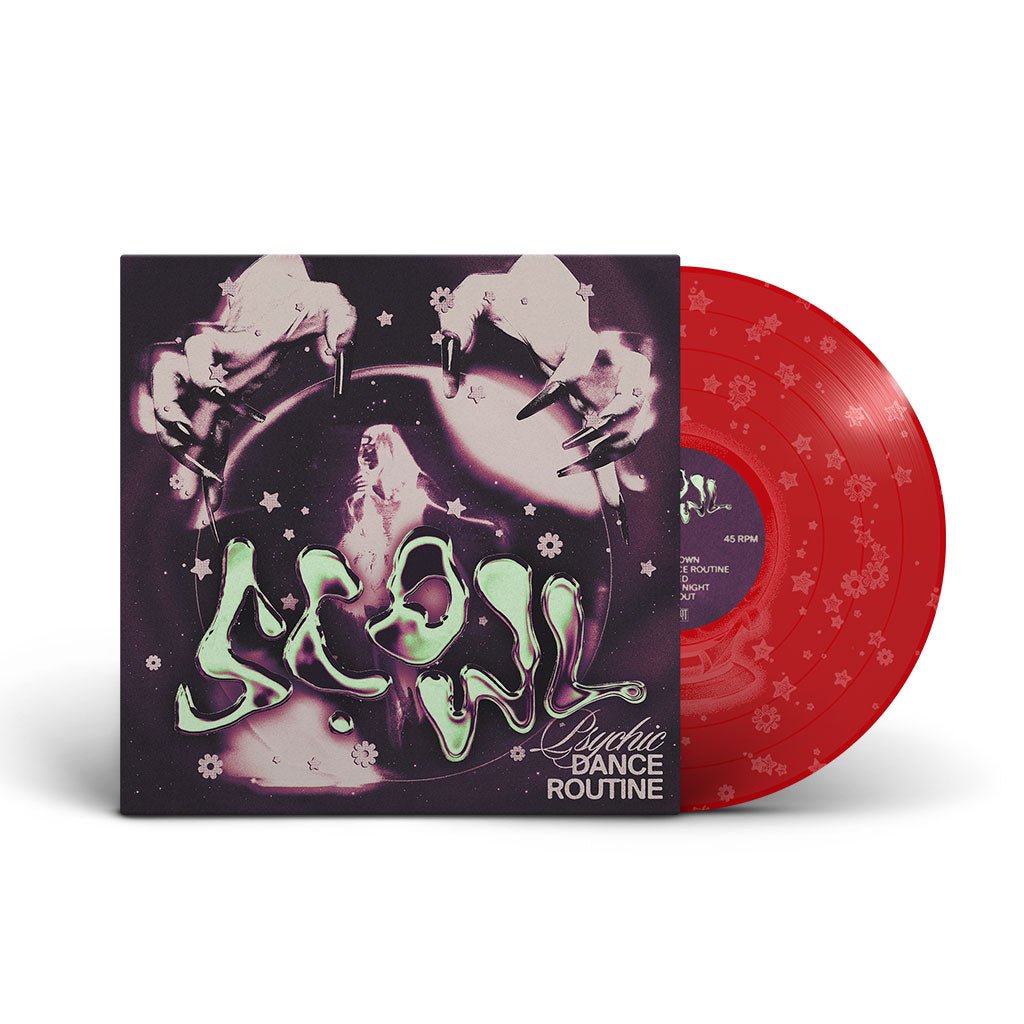 Scowl - Psychic Dance Routine [Red Vinyl with Screen-printed B-Side]  (New Vinyl LP)