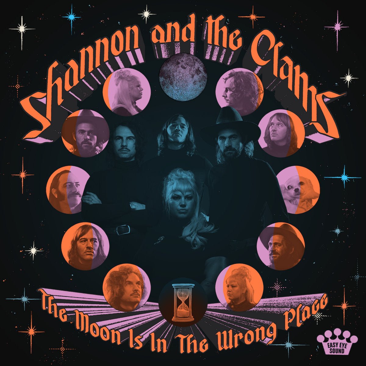 Shannon and the Clams - The Moon Is In The Wrong Place [Blue, Pink, Black Vinyl]  (New Vinyl LP)