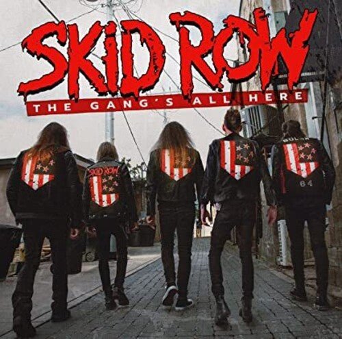 Skid Row - The Gang's All Here [Black, Red & White Splatter Vinyl]  (New Vinyl LP)