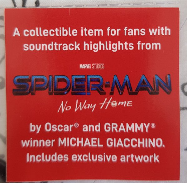 Spider-man: No Way Home - Original Soundtrack [Picture Disc]  (New Vinyl LP)