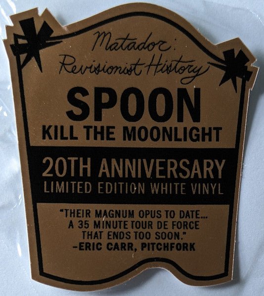 Spoon - Kill The Moonlight [White Vinyl]  (New Vinyl LP)