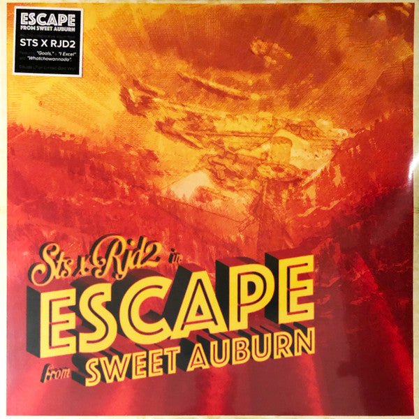 Sts X Rjd2 - Escape From Sweet Auburn [Gold Vinyl]  (New Vinyl LP)
