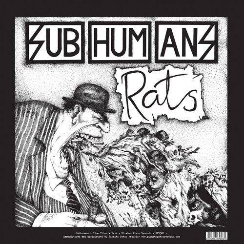 Subhumans - Time Flies + Rats [Deep Purple Vinyl]  (New Vinyl LP)