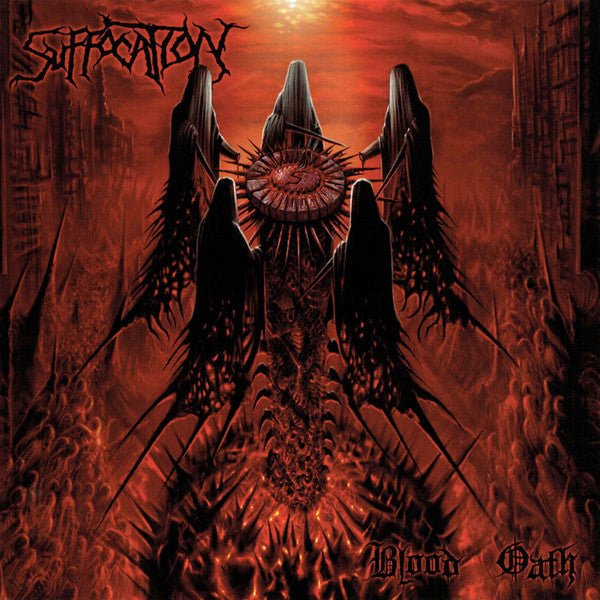 Suffocation - Blood Oath [Red/Black Corona Vinyl]  (New Vinyl LP)