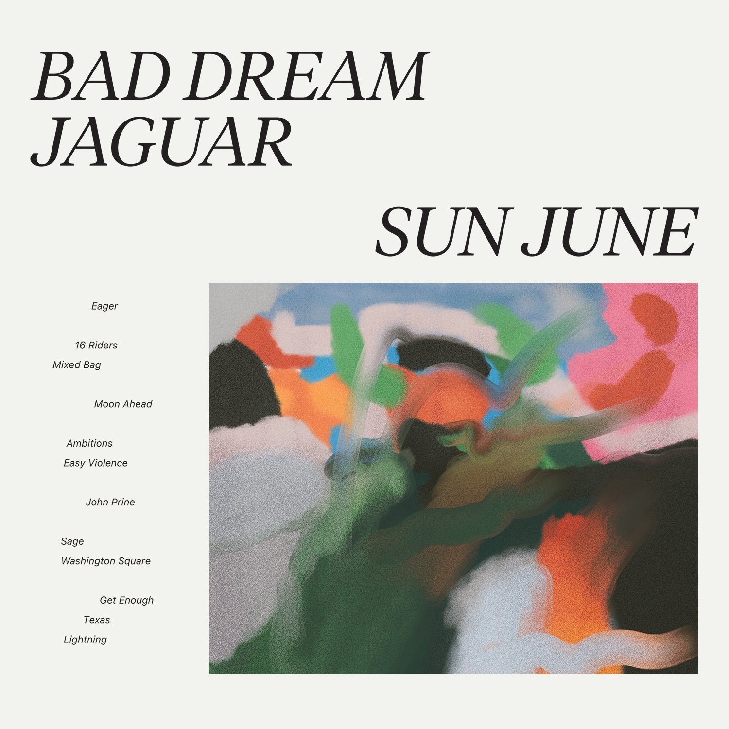Sun June - Bad Dream Jaguar [Purple Vinyl]  (New Vinyl LP)