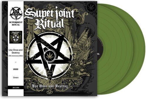 Superjoint Ritual - Use Once And Destroy [Numbered & Olive Green Vinyl]  (New Vinyl LP)