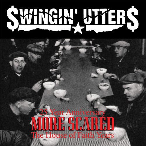Swingin' Utters - More Scared: The House of Faith Years [Black / White Vinyl]  (New Vinyl LP)