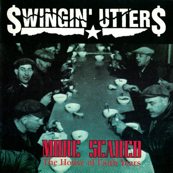 Swingin' Utters - More Scared: The House of Faith Years [Black / White Vinyl]  (New Vinyl LP)