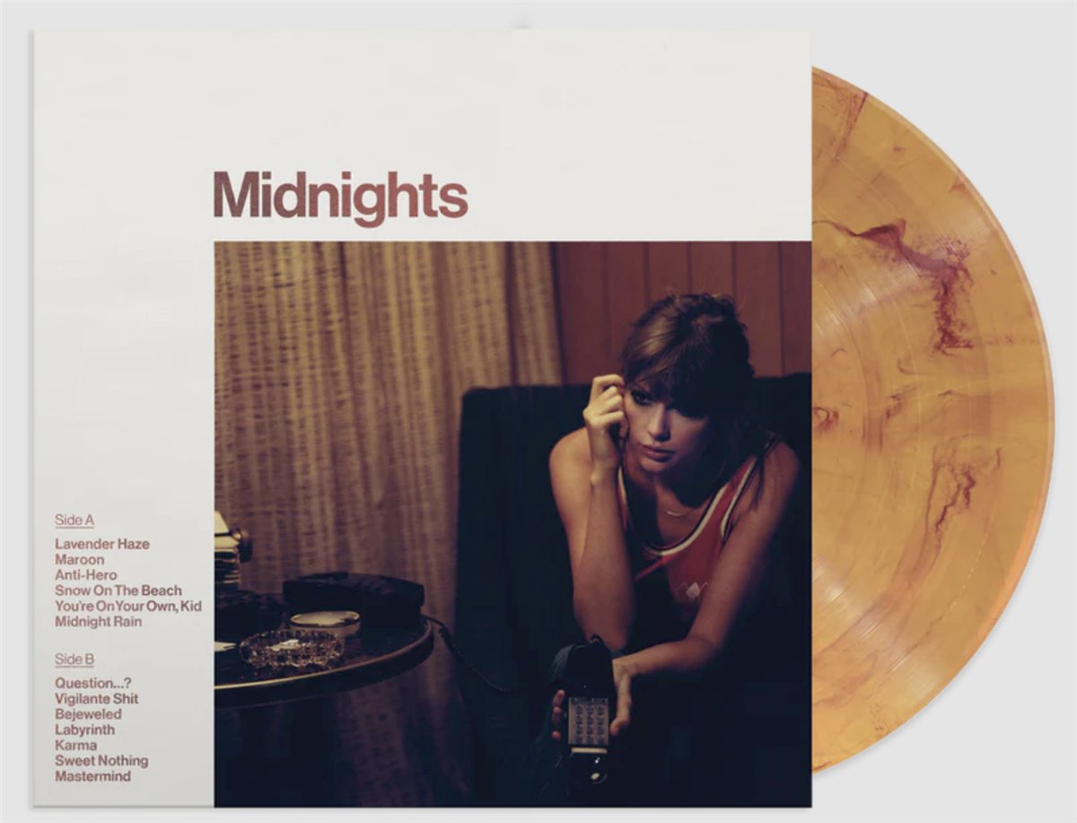 Taylor Swift - Midnights [Blood Moon Edition]  (New Vinyl LP)