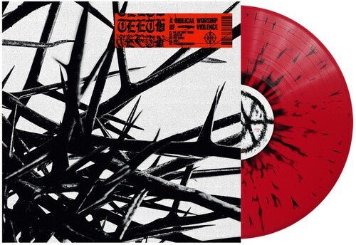 Teeth - A Biblical Worship of Violence [Red & Black Splatter]  (New Vinyl LP)