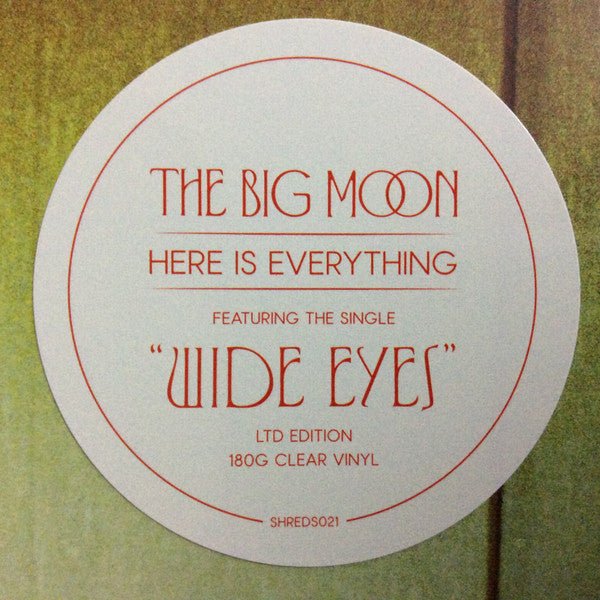 The Big Moon - Here Is Everything [Clear Vinyl] [Import]  (New Vinyl LP)