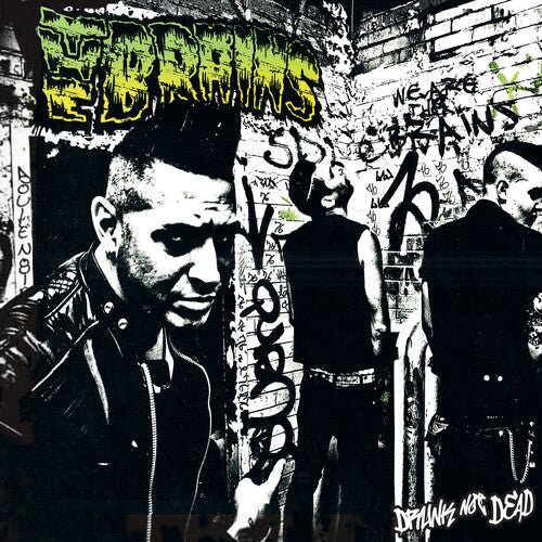 The Brains - Drunk Not Dead [Yellow & Green Splatter Vinyl]  (New Vinyl LP)
