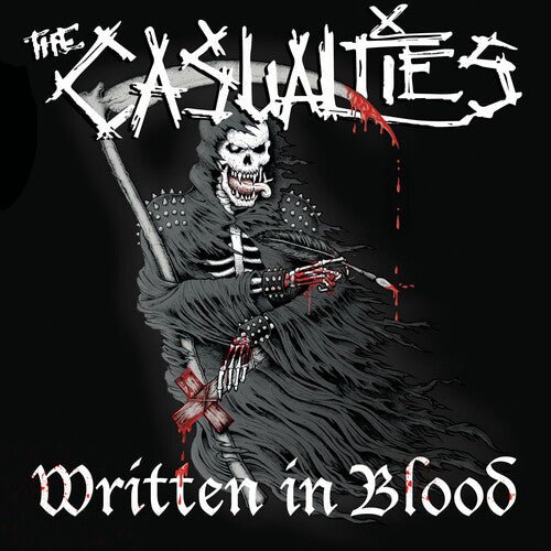 The Casualties - Written In Blood [White Vinyl]  (New Vinyl LP)