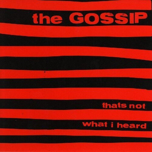 The Gossip - Thats Not What I Heard [Red Apple Vinyl]  (New Vinyl LP)