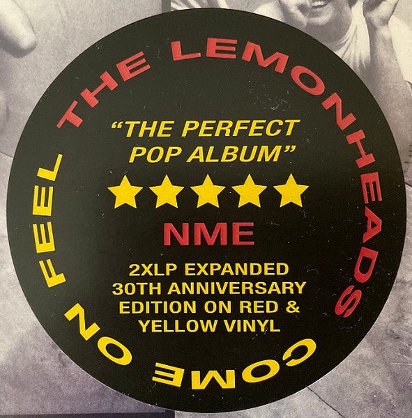 The Lemonheads - Come on Feel (30th Anniversary) [Yellow & Red Vinyl]  (New Vinyl LP)