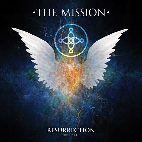 The Mission - Resurrection: Best Of [Blue White Marble Vinyl]  (New Vinyl LP)