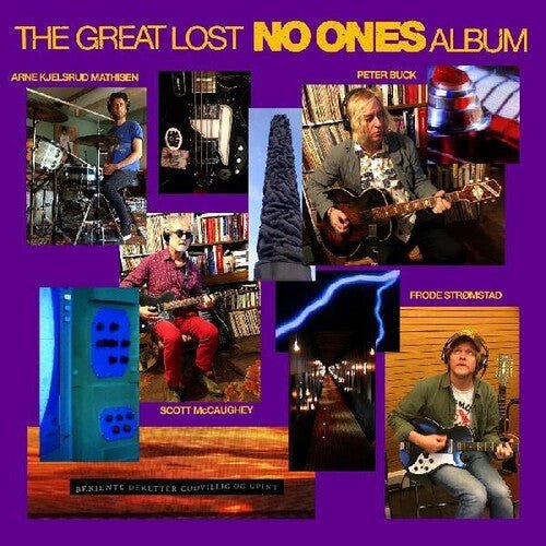 The No Ones - Great Lost No Ones Album [Yellow & Purple Splatter Vinyl w/ Bonus 7"]  (New Vinyl LP)