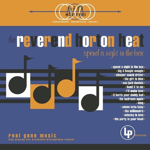 The Reverend Horton Heat - Spend A Night In The Box [Gold Vinyl]  (New Vinyl LP)