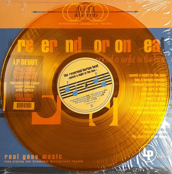 The Reverend Horton Heat - Spend A Night In The Box [Gold Vinyl]  (New Vinyl LP)