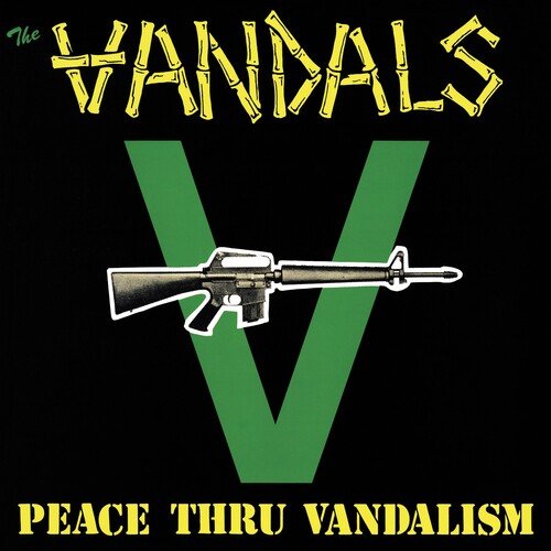 The Vandals - Peace Thru Vandalism [Green w/ Black Splatter]  (New Vinyl LP)