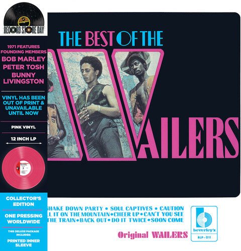 The Wailers - The Best of the Wailers [Pink Vinyl]  (New Vinyl LP)