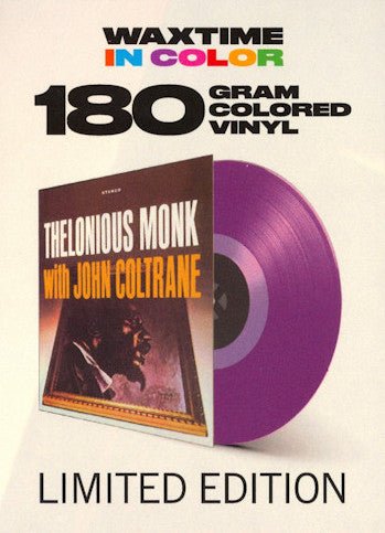 Thelonious Monk - Thelonious Monk With John Coltrane [Purple Vinyl Import]  (New Vinyl LP)