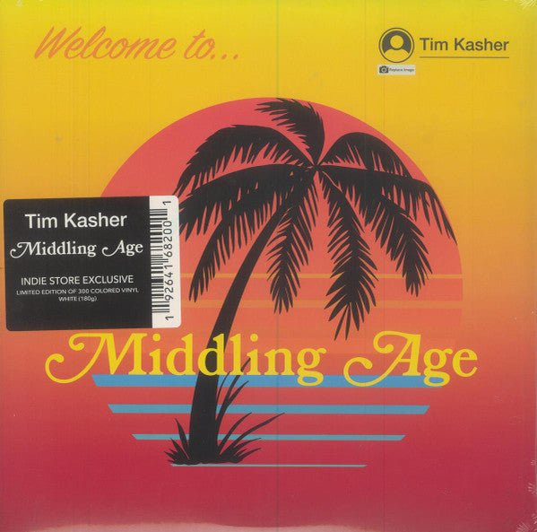 Tim Kasher - Middling Age [White Vinyl]  (New Vinyl LP)
