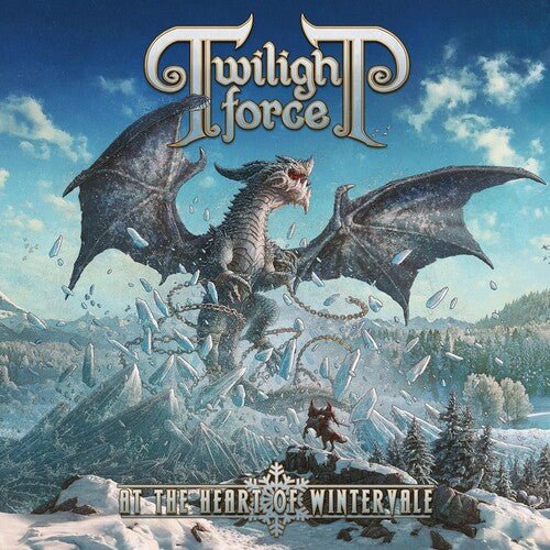 Twilight Force - At The Heart Of Wintervale [White w/ Blue Splatter Vinyl]  (New Vinyl LP)