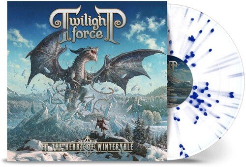 Twilight Force - At The Heart Of Wintervale [White w/ Blue Splatter Vinyl]  (New Vinyl LP)