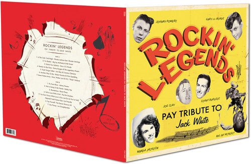 Various Artists - Rockin' Legends Pay Tribute To Jack White [Silver Vinyl]  (New Vinyl LP)