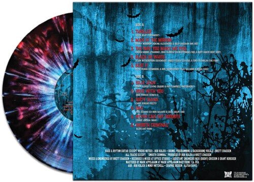 Various Artists - Thriller: A Metal Tribute To Michael Jackson [Red, Blue Splatter Vinyl]  (New Vinyl LP)