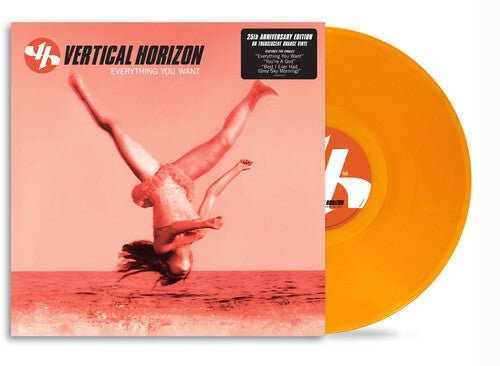 Vertical Horizon - Everything You Want (25th Anniversary) [Clear Orange Vinyl]  (New Vinyl LP)