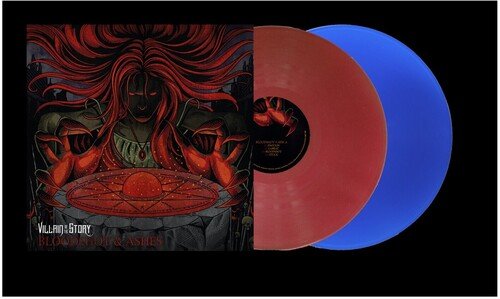 Villain of the Story - Bloodshot / Ashes [Blue & Red Vinyl]  (New Vinyl LP)
