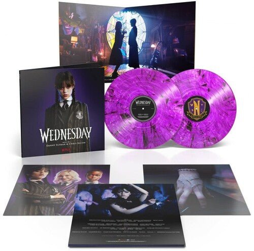 Wednesday - Soundtrack to Season 1 [Purple & Black Colored Vinyl]   (New Vinyl LP)