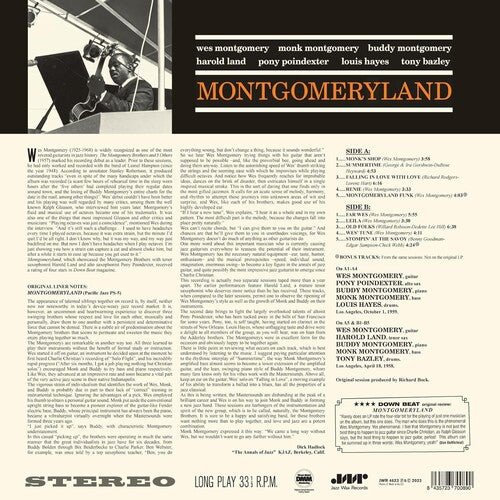 Wes Montgomery - Montgomeryland [W/ Bonus Tracks] [Import]  (New Vinyl LP)