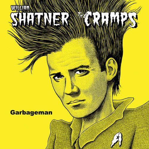 William Shatner / The Cramps - Garbageman 12"  (New Vinyl EP)
