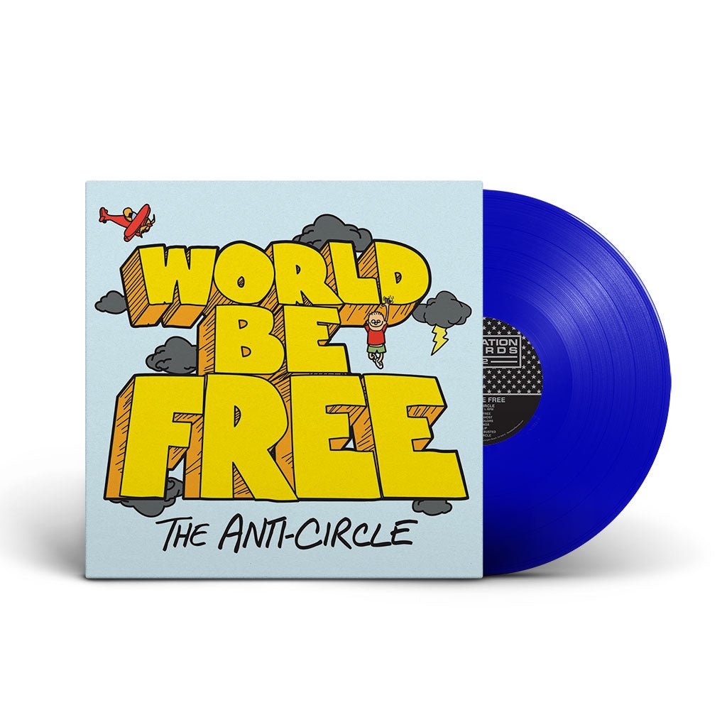 World Be Free - The Anti-Circle [Blue Vinyl]  (New Vinyl LP)